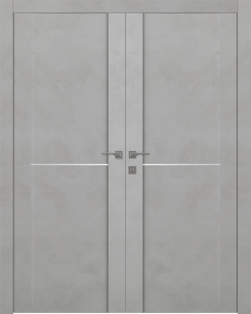 AVON 01 1H LIGHT URBAN DOUBLE BELLDINNI MODERN INTERIOR DOOR - 1