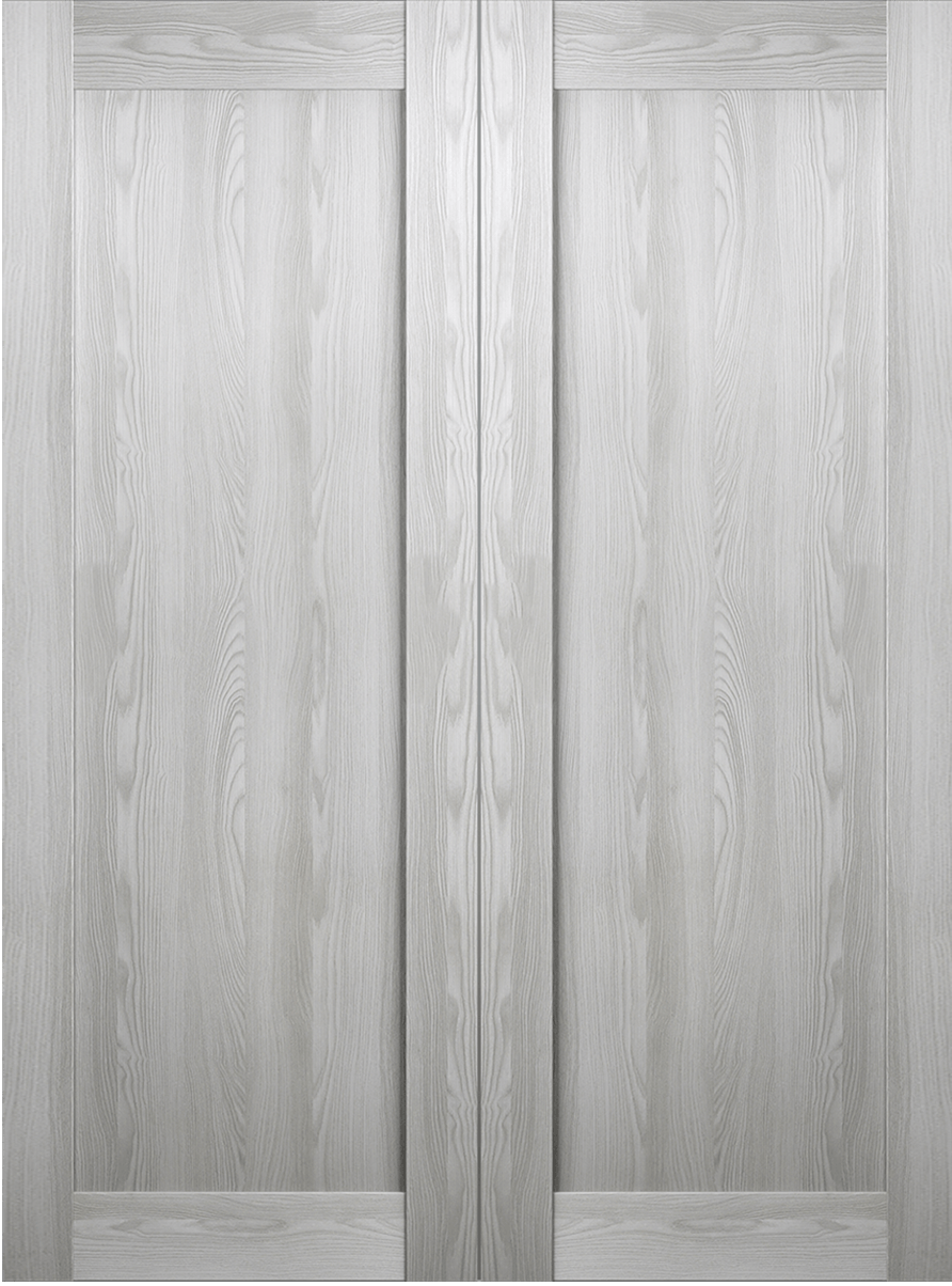 AVON 07 RIBEIRA ASH DOUBLE BARN BELLDINNI MODERN INTERIOR DOOR - 2