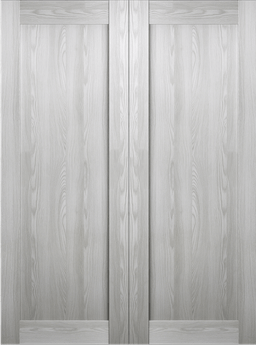 AVON 07 RIBEIRA ASH DOUBLE BARN BELLDINNI MODERN INTERIOR DOOR - 2