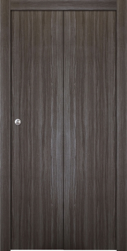 PALLADIO GRAY OAK BI-FOLD DOORS BELLDINNI MODERN INTERIOR DOOR - 1