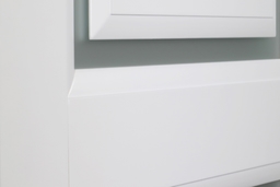 AURUM 1 VETRO IVORY SWING BELLDINNI MODERN INTERIOR DOOR - 6