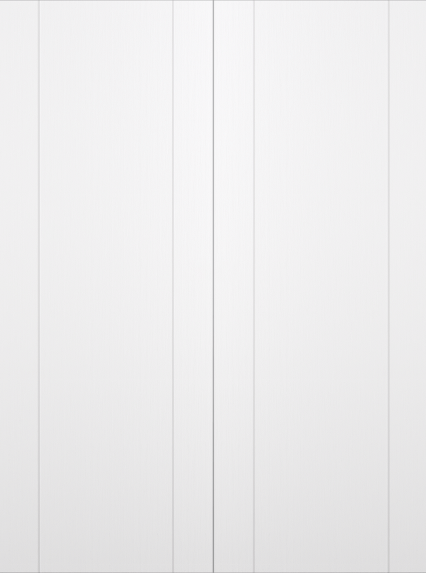 PALLADIO 2U BIANCO NOBLE DOUBLE BARN BELLDINNI MODERN INTERIOR DOOR - 2