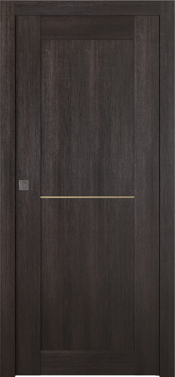 AVON 07 1H GOLD VERALINGA OAK POCKET BELLDINNI MODERN INTERIOR DOOR - 1