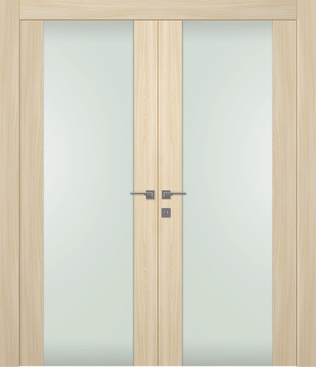 AVON 202 VETRO LOIRE ASH CLOSET DOORS BELLDINNI MODERN INTERIOR DOOR - 1