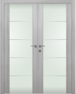 AVON 202 4H VETRO RIBEIRA ASH CLOSET BELLDINNI MODERN INTERIOR DOOR - 1
