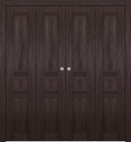 AVON 07 2R VERALINGA OAK DOUBLE BI-FOLD BELLDINNI MODERN INTERIOR DOOR - 1