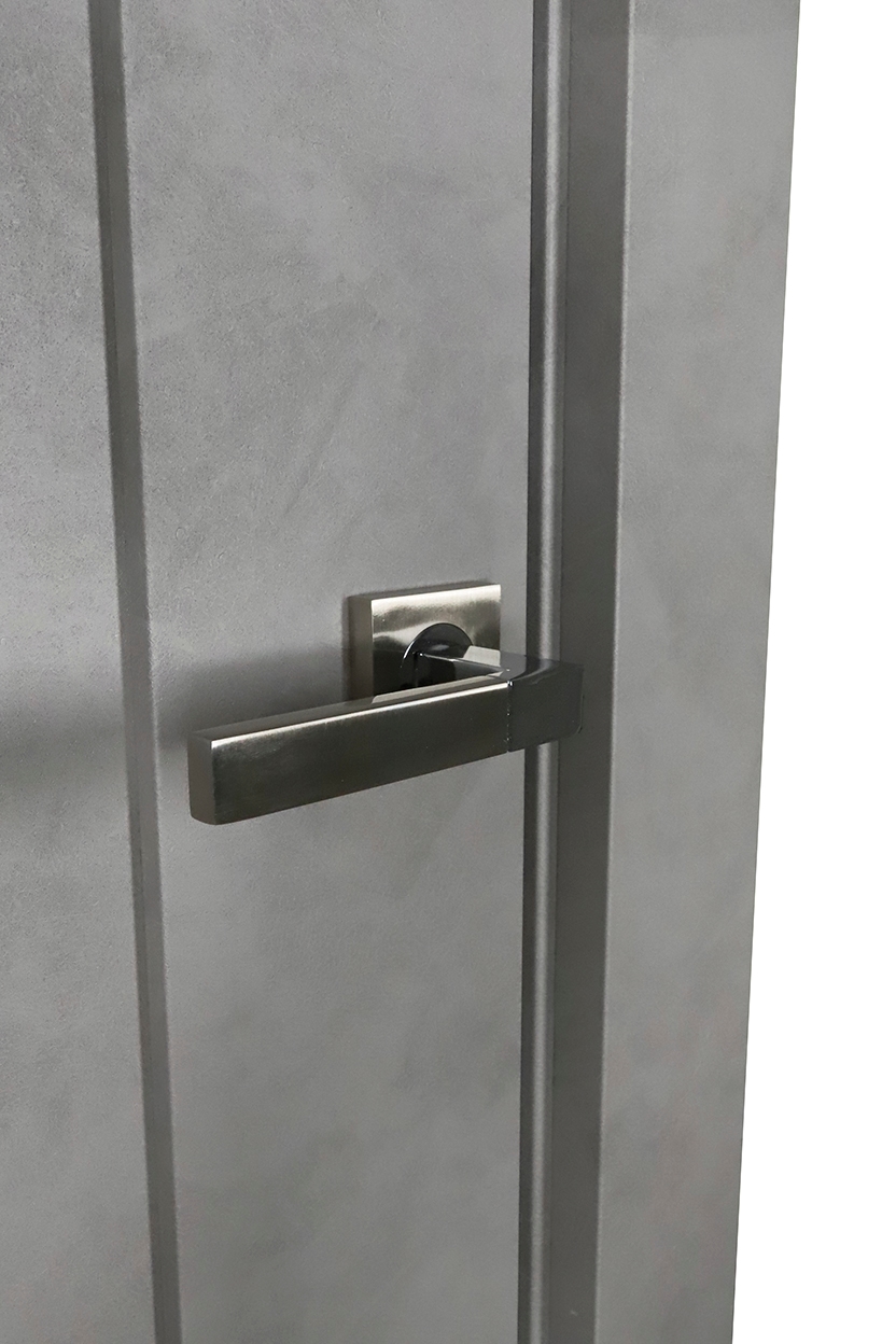 AVON 01 2H DARK URBAN INVISIBLE METAL FRAME BELLDINNI MODERN INTERIOR DOOR - 2