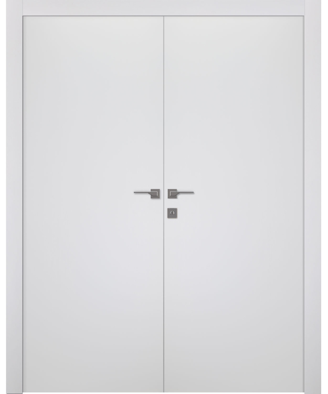 PALLADIO BIANCO NOBLE DOUBLE DOORS BELLDINNI MODERN INTERIOR DOOR - 1