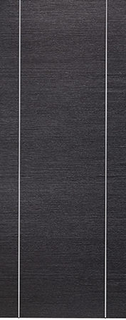 AVANTI 2U BLACK APRICOT SLAB BELLDINNI MODERN INTERIOR DOOR - 1