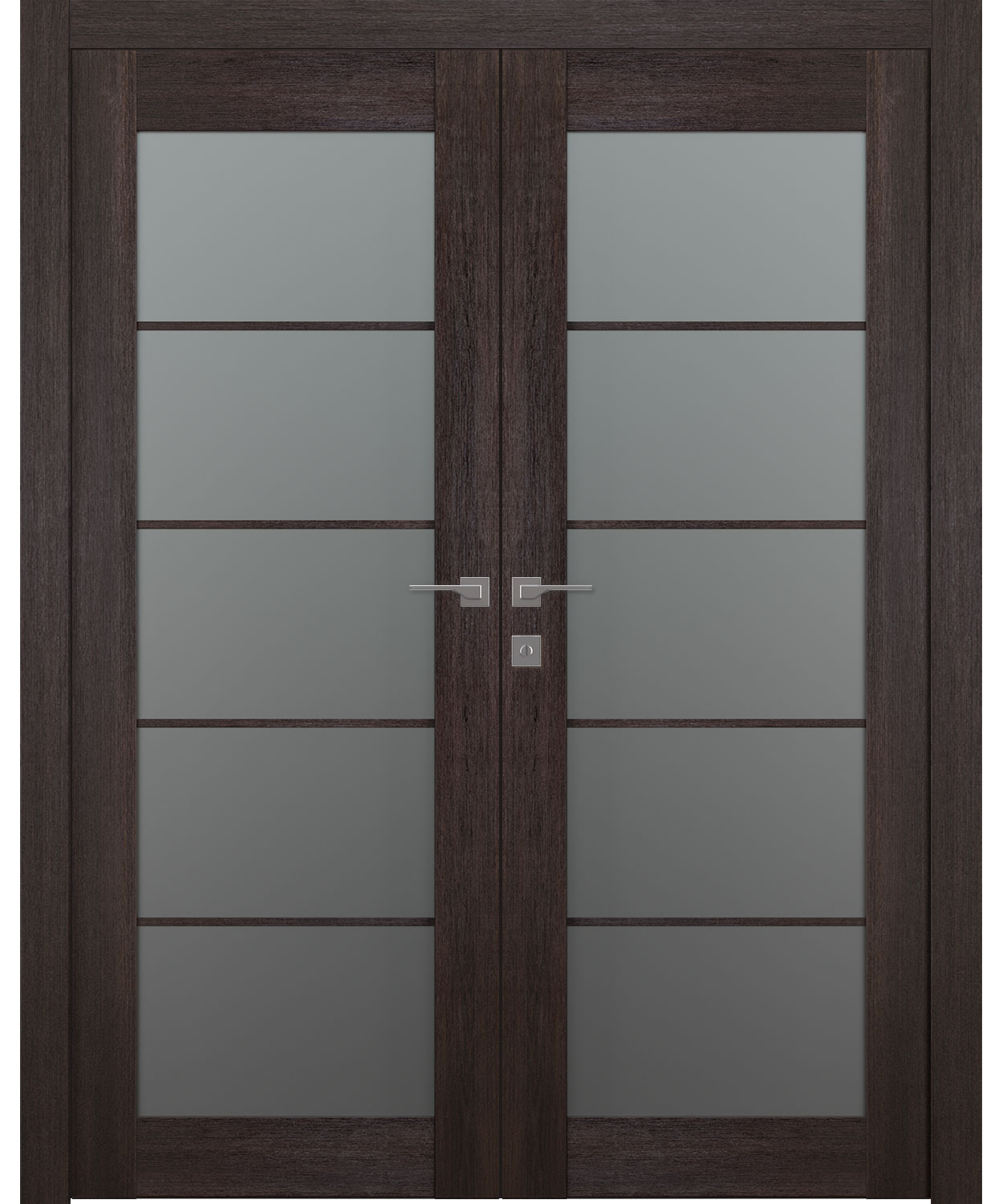 AVON 5 LITE VETRO VERALINGA OAK CLOSET BELLDINNI MODERN INTERIOR DOOR - 1
