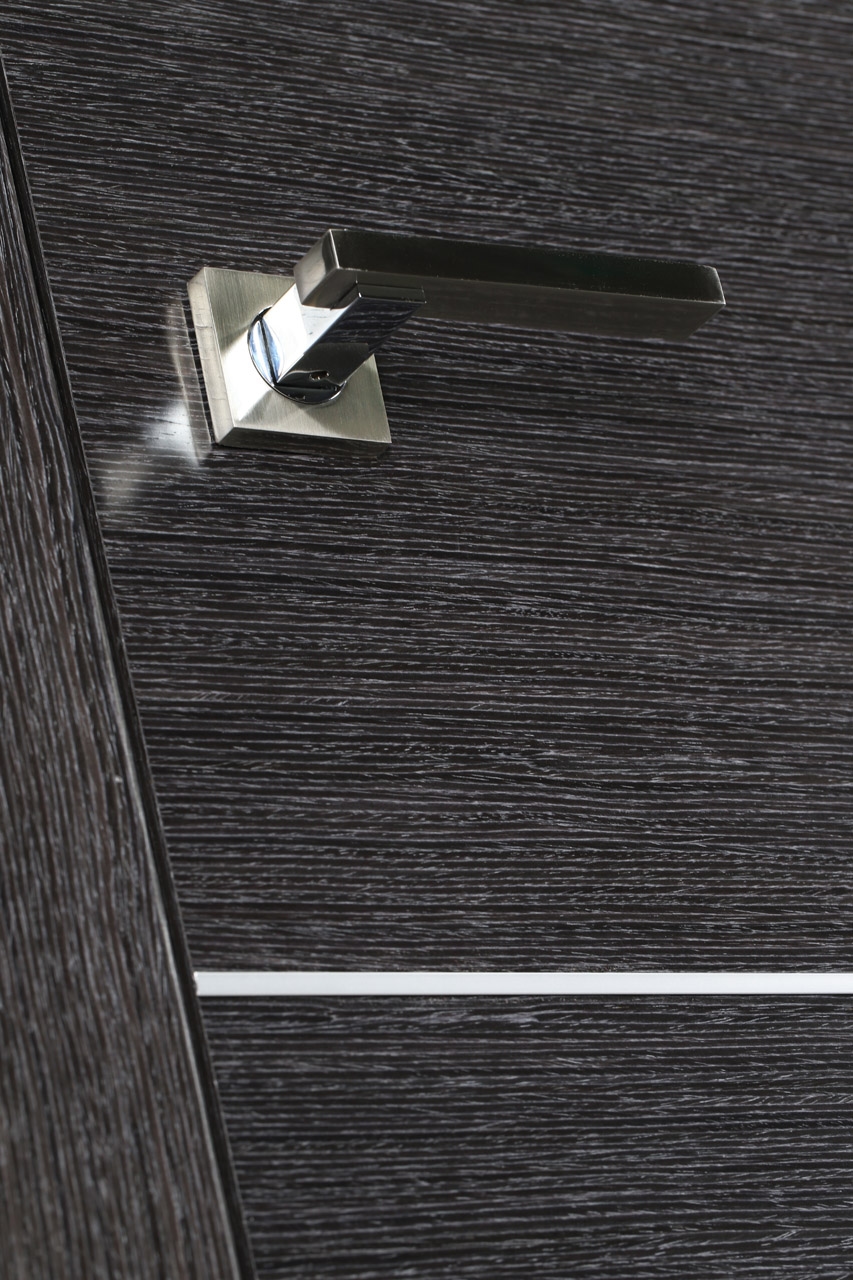 AVANTI 4H BLACK APRICOT BYPASS BELLDINNI MODERN INTERIOR DOOR - 3