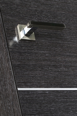 AVANTI 4H BLACK APRICOT BYPASS BELLDINNI MODERN INTERIOR DOOR - 3