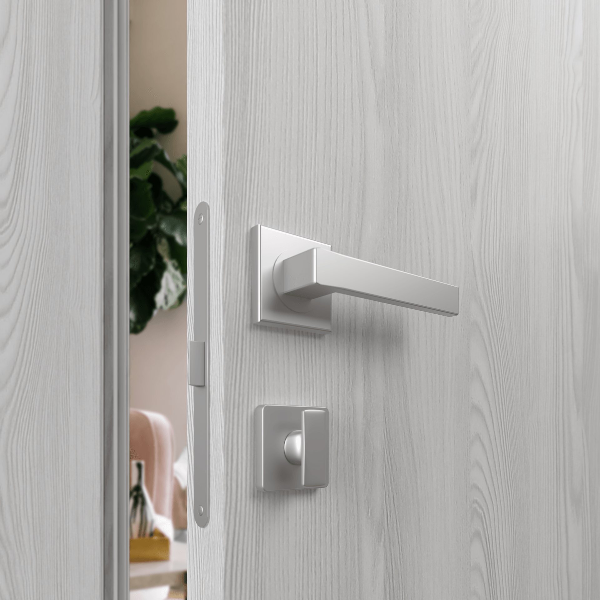 AVON 01 1H RIBEIRA ASH INVISIBLE METAL FRAME BELLDINNI MODERN INTERIOR DOOR - 3