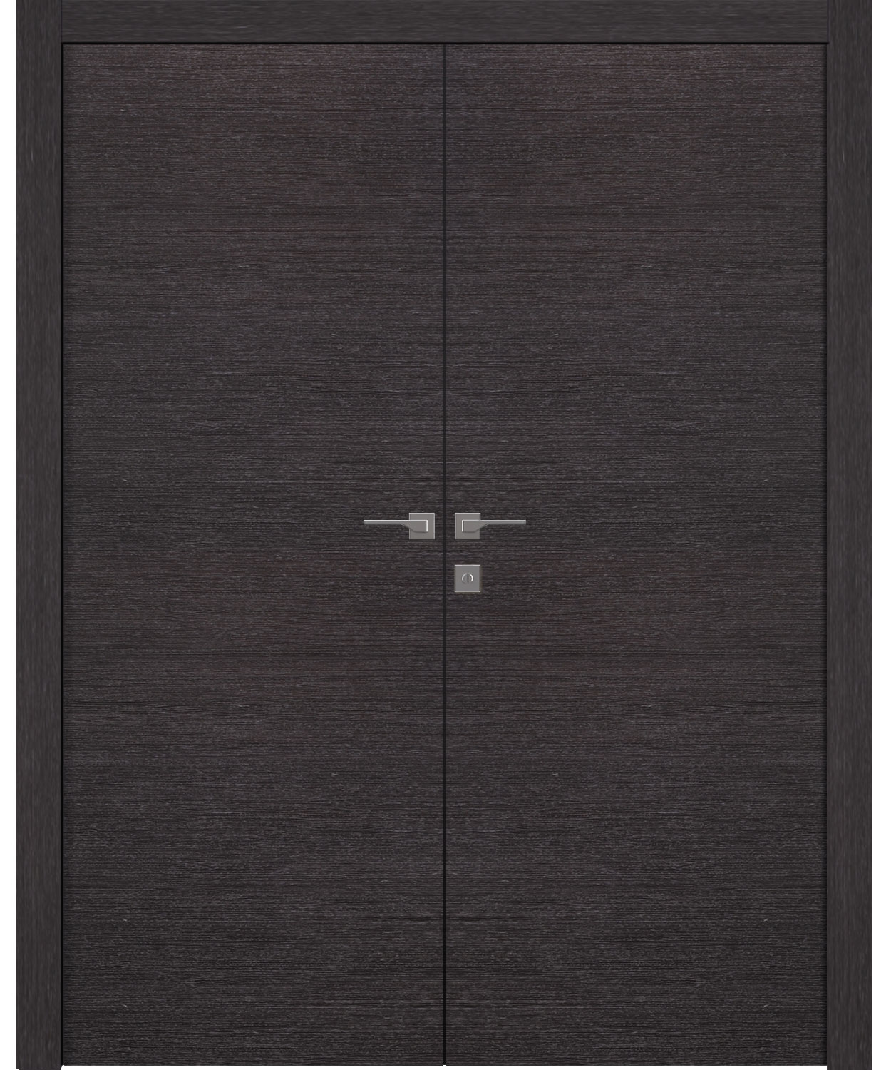 AVANTI BLACK APRICOT DOUBLE BELLDINNI MODERN INTERIOR DOOR - 1