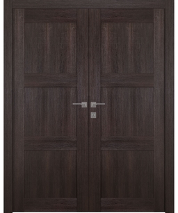 AVON 07 2RN VERALINGA OAK DOUBLE BELLDINNI MODERN INTERIOR DOOR - 1