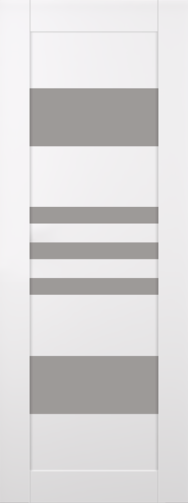 LETI VETRO BIANCO NOBLE SLAB BELLDINNI MODERN INTERIOR DOOR - 1