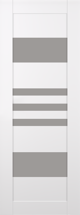 LETI VETRO BIANCO NOBLE SLAB BELLDINNI MODERN INTERIOR DOOR - 1