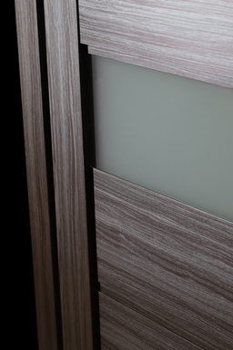 ROMI VETRO GRAY OAK BI-FOLD BELLDINNI MODERN INTERIOR DOOR - 3