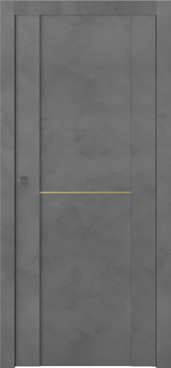 AVON 01 1H GOLD DARK URBAN POCKET DOORS BELLDINNI MODERN INTERIOR DOOR - 1