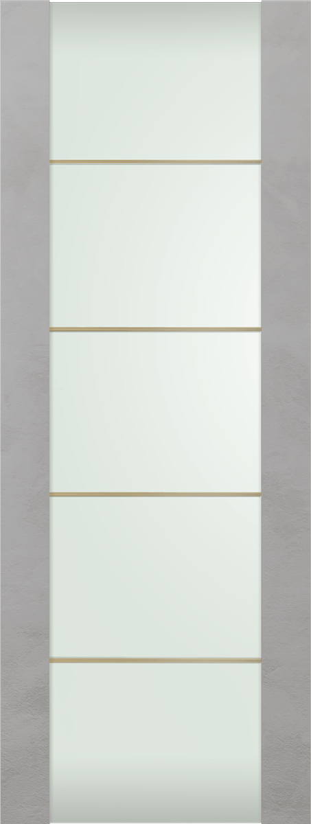 AVON 202 4H GOLD STRIPS VETRO LIGHT URBAN SLAB DOORS BELLDINNI MODERN INTERIOR DOOR - 1