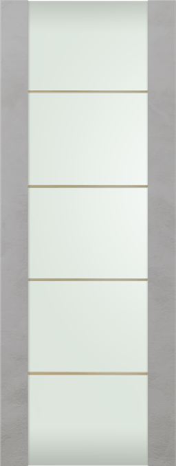 AVON 202 4H GOLD STRIPS VETRO LIGHT URBAN SLAB DOORS BELLDINNI MODERN INTERIOR DOOR - 1