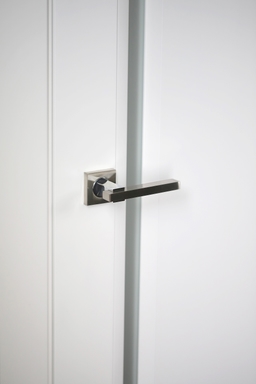 AURUM 1 VETRO POLAR WHITE SWING BELLDINNI MODERN INTERIOR DOOR - 2