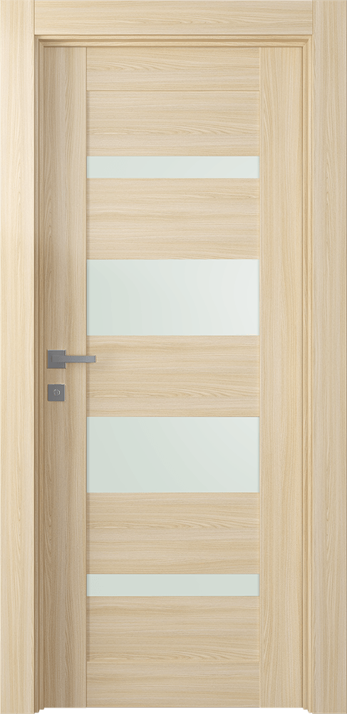 AVON 07-01 VETRO LOIRE ASH SWING DOORS BELLDINNI MODERN INTERIOR DOOR - 1