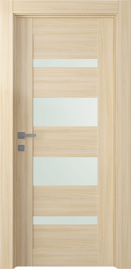 AVON 07-01 VETRO LOIRE ASH SWING DOORS BELLDINNI MODERN INTERIOR DOOR - 1
