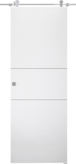 SMART PRO 2H POLAR WHITE BARN BELLDINNI MODERN INTERIOR DOOR - 1