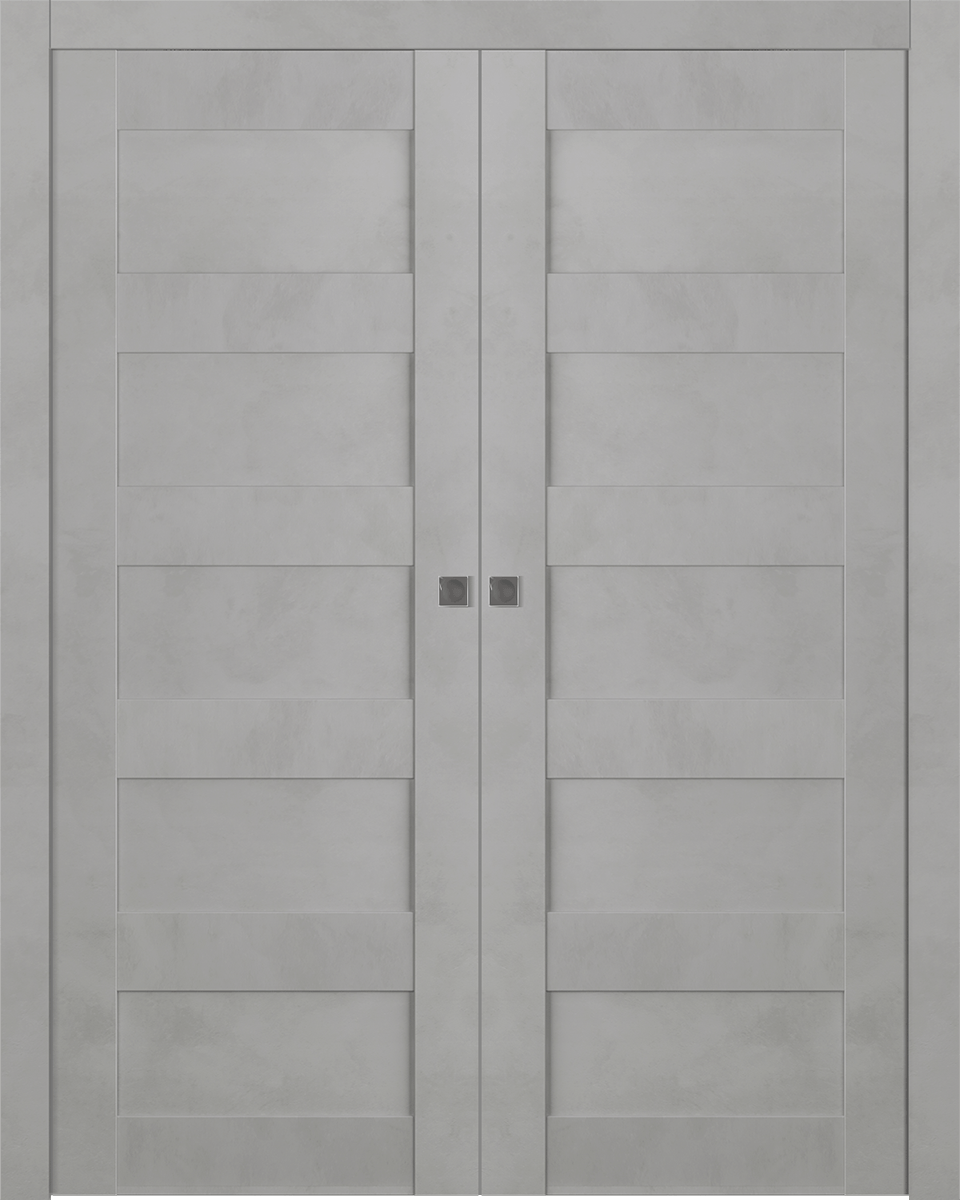 AVON 07 4R LIGHT URBAN DOUBLE POCKET BELLDINNI MODERN INTERIOR DOOR - 1
