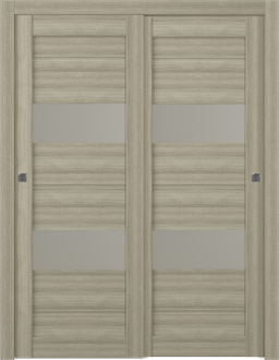 VITA VETRO SHAMBOR BYPASS BELLDINNI MODERN INTERIOR DOOR - 1