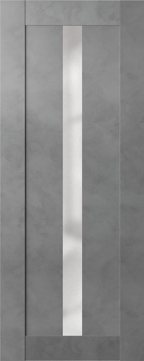 AVON 101 VETRO DARK URBAN SLAB DOORS BELLDINNI MODERN INTERIOR DOOR - 1