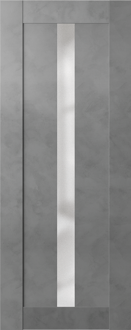 AVON 101 VETRO DARK URBAN SLAB DOORS BELLDINNI MODERN INTERIOR DOOR - 1