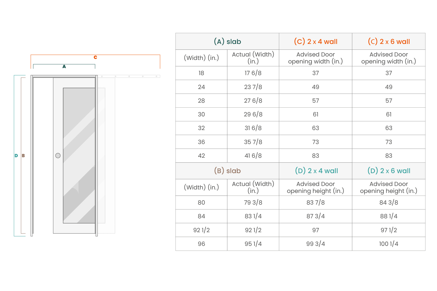 OPTIMA 2H SHAMBOR POCKET BELLDINNI MODERN INTERIOR DOOR - 6