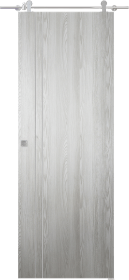 OPTIMA 2V RIBEIRA ASH DOUBLE BARN BELLDINNI MODERN INTERIOR DOOR - 1