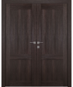 AVON 07 R VERALINGA OAK DOUBLE BELLDINNI MODERN INTERIOR DOOR - 1