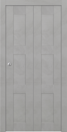 AVON 07 2RN LIGHT URBAN BI-FOLD BELLDINNI MODERN INTERIOR DOOR - 1