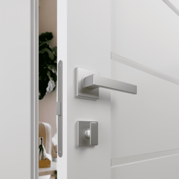 PERLA VETRO SNOW WHITE SWING BELLDINNI MODERN INTERIOR DOOR - 5