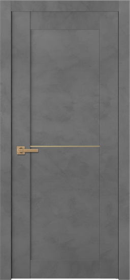 AVON 07 1H GOLD DARK URBAN SWING BELLDINNI MODERN INTERIOR DOOR - 1