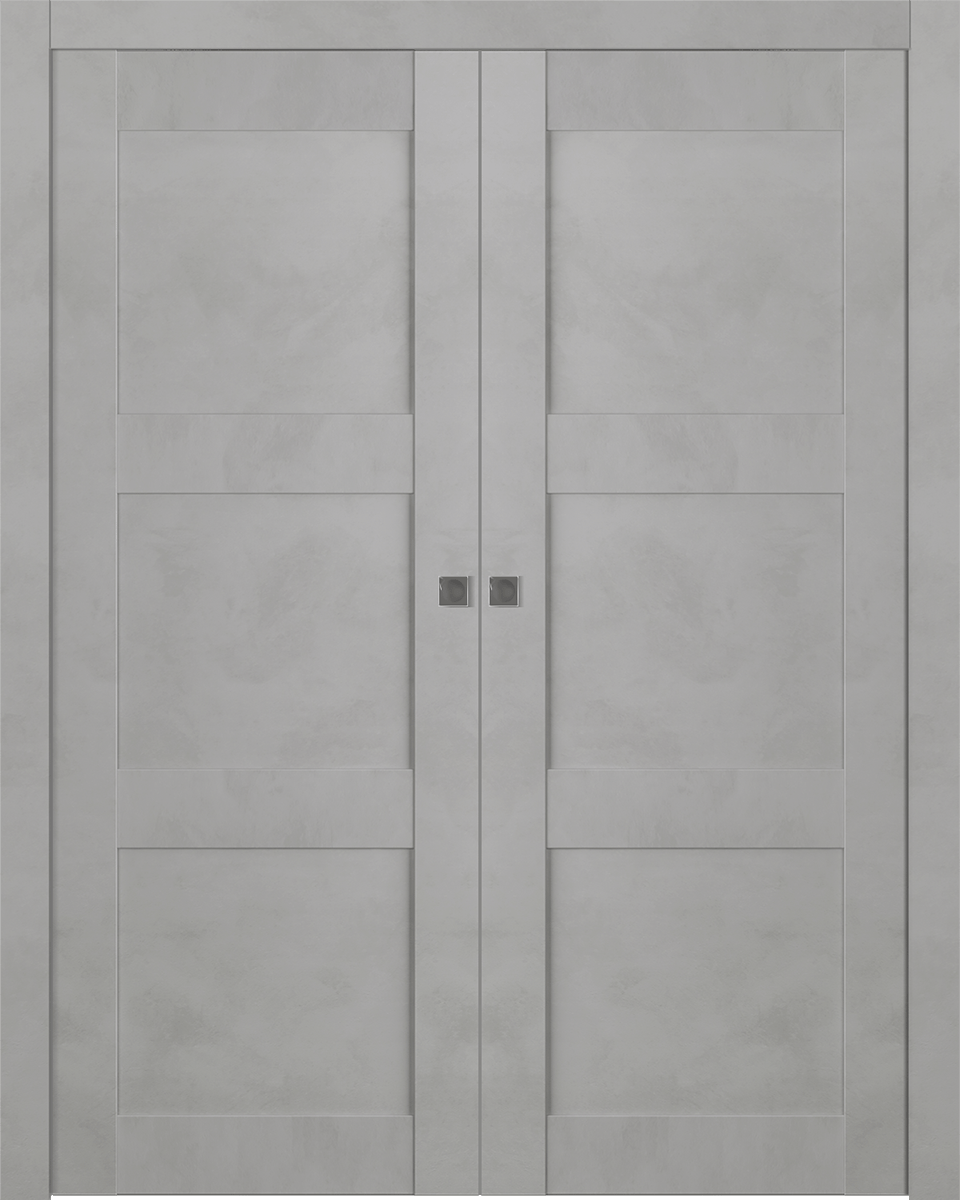 AVON 07 2RN LIGHT URBAN DOUBLE POCKET BELLDINNI MODERN INTERIOR DOOR - 1