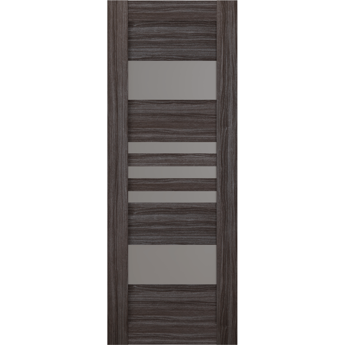 LETI VETRO GRAY OAK SWING BELLDINNI MODERN INTERIOR DOOR - 2