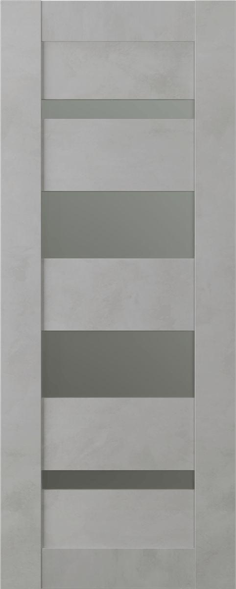 AVON 07-01 VETRO LIGHT URBAN SLAB BELLDINNI MODERN INTERIOR DOOR - 1