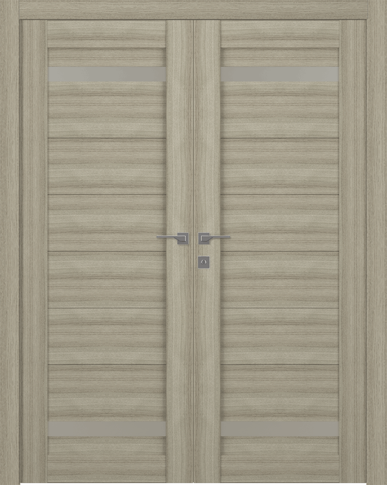 PERLA VETRO SHAMBOR DOUBLE BELLDINNI MODERN INTERIOR DOOR - 1
