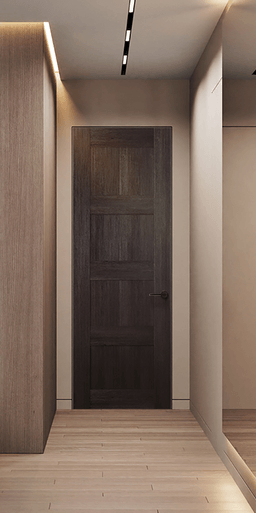 AVON 07 3R VERALINGA OAK INVISIBLE METAL FRAME BELLDINNI MODERN INTERIOR DOOR - 2