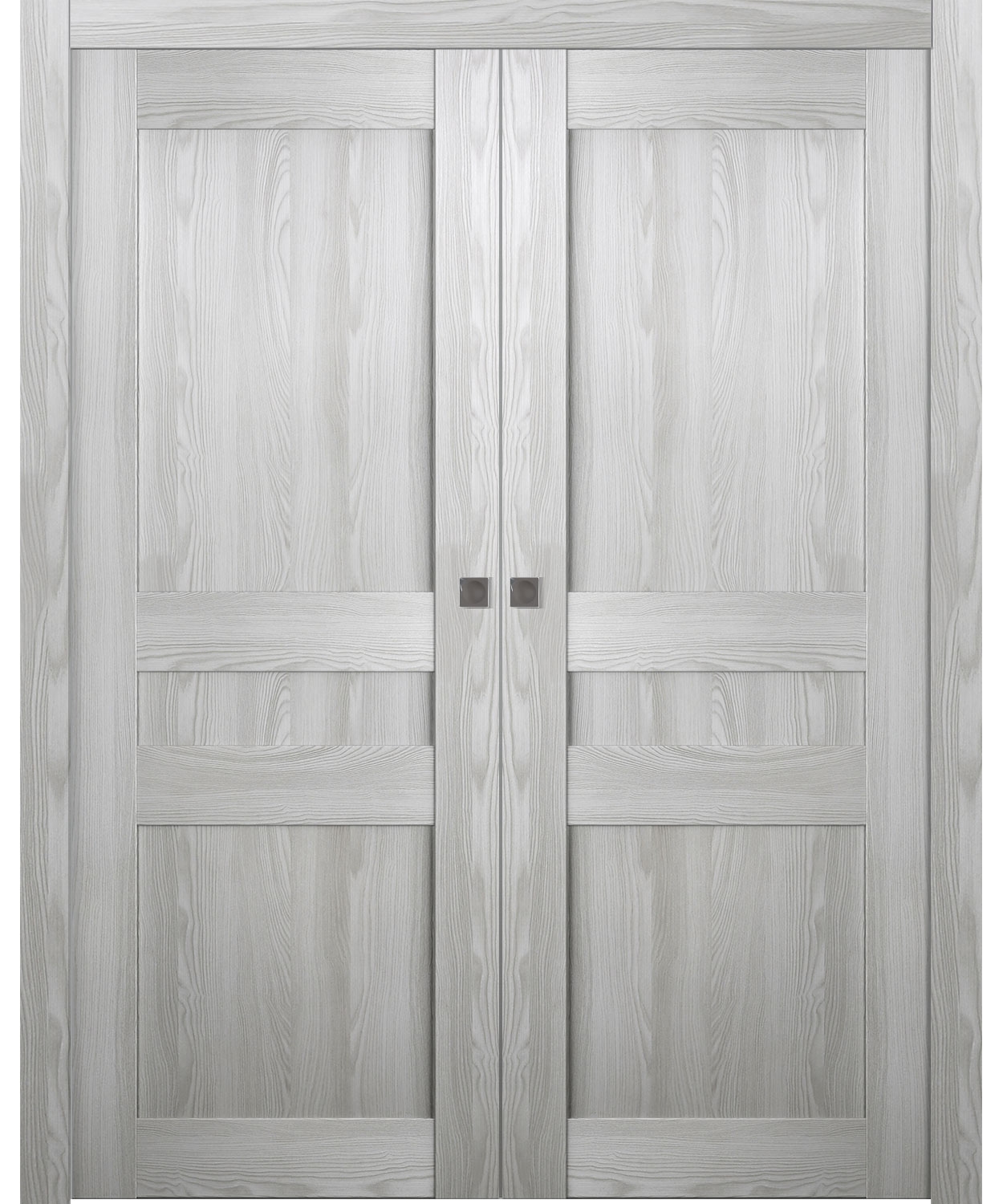 AVON 07 2R RIBEIRA ASH DOUBLE POCKET DOORS BELLDINNI MODERN INTERIOR DOOR - 1