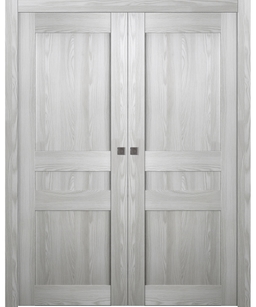 AVON 07 2R RIBEIRA ASH DOUBLE POCKET DOORS BELLDINNI MODERN INTERIOR DOOR - 1