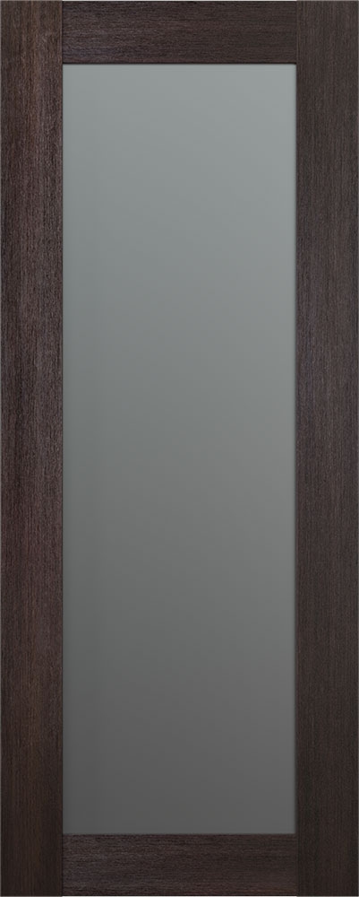 AVON 207 VETRO VERALINGA OAK SLAB BELLDINNI MODERN INTERIOR DOOR - 1