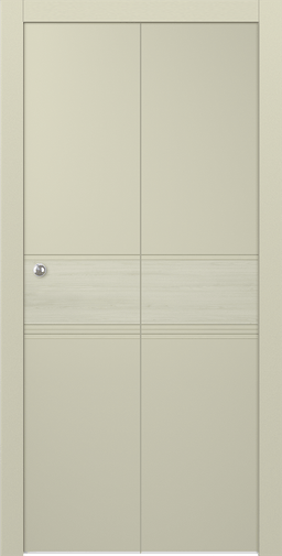 TWINWOOD 2 IVORY BI-FOLD BELLDINNI MODERN INTERIOR DOOR - 1