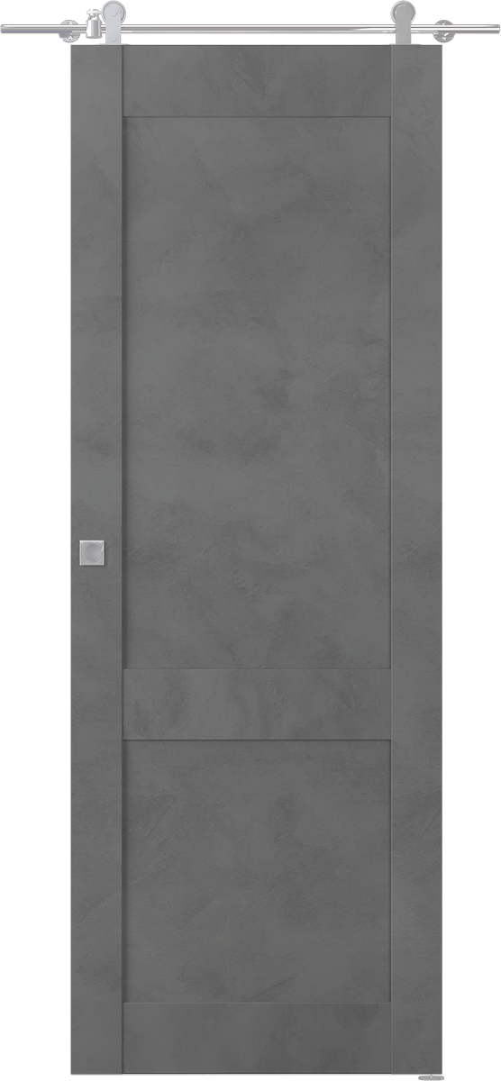 AVON 07 R DARK URBAN BARN BELLDINNI MODERN INTERIOR DOOR - 1