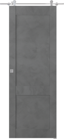 AVON 07 R DARK URBAN BARN BELLDINNI MODERN INTERIOR DOOR - 1